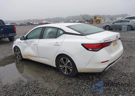 2023 Nissan Sentra Sv Xtronic Cvt z USA, uszkodzony, nr VIN 3N1AB8CV5PY221892